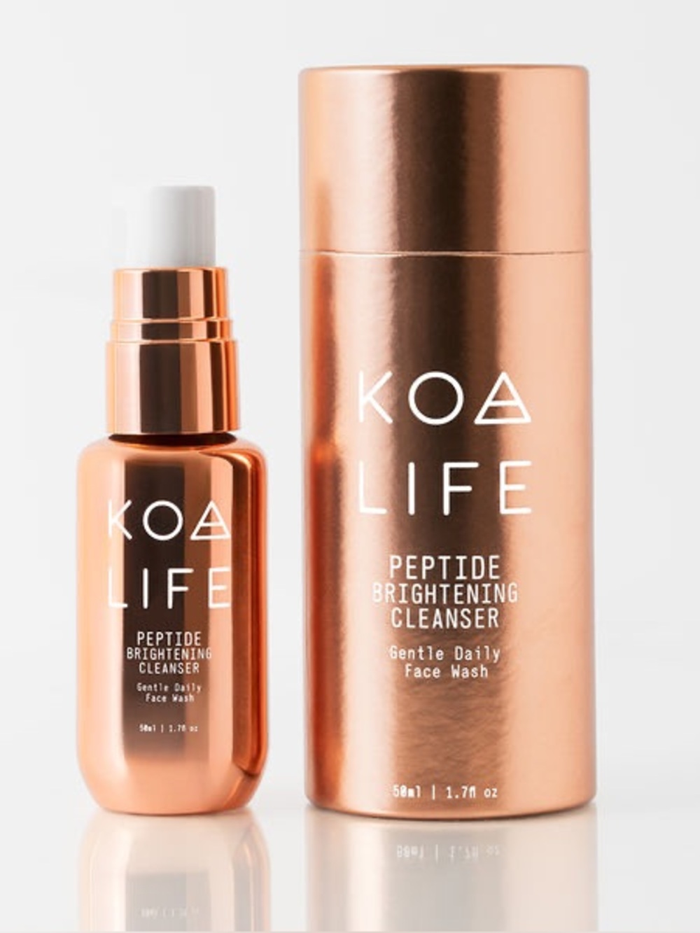 KOA LIFE Daily Gentle Peptide Facial Cleanser NWT NIB